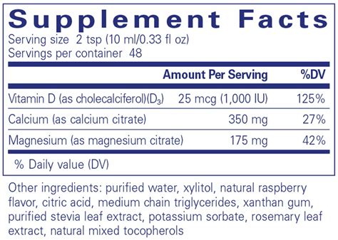 Pure Encapsulations Cal/Mag/D Liquid 